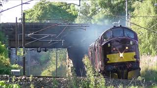 37516 \u0026 37676 The Cumbrian Mountain Express 27th August 2022