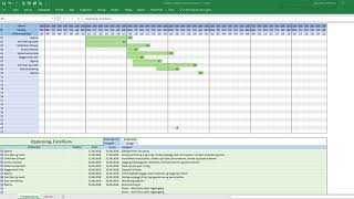 Excel på norsk: Prosjektplanlegging med Ganttdiagram