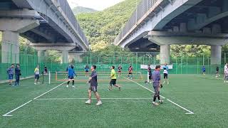 족구라이프 드림부29팀 2점차승부 양천하늘 김홍태/길창호 : 고양SB 김용인