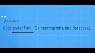 PHP Codeigniter Tutorial in Hindi #6 Insert data into database #insert #data #into #database