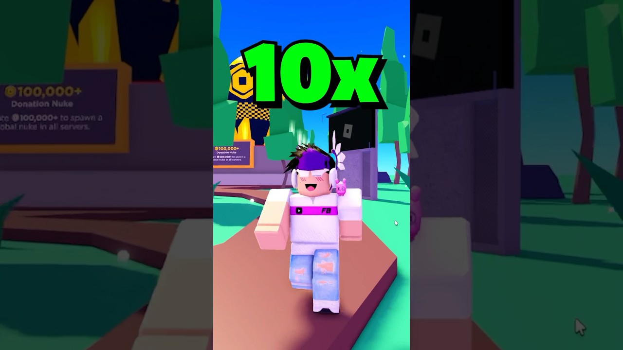 Donating 10X MORE if they say Thanks #plsdonate #roblox