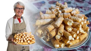 L'alternativa ai Cannoli! I Cannoni de Sissan! Ricetta della nonna 😊