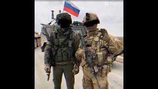 Russian and US soldiers meet #war #russia #usa #sriya