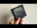 手工皮具教室－【馬韁革二摺銀包製作過程】 leather tutorial demonstrates of making a bridle leather bi folder