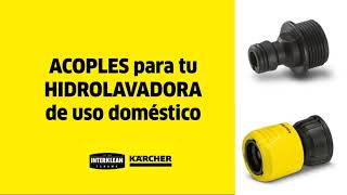 Acoples para tu hidrolavadora doméstica Kärcher