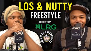 Los & Nutty Freestyle on The Bootleg Kev Podcast