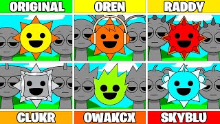 Incredibox Sprunki - Phase 1 But Everyone Is OREN vs RADDY vs CLUKR vs OWAKCX vs SKYBLU