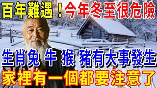 今年「冬至」很危險！百年難得一遇.生肖兔，牛，豬、猴有大事發生！家裏有一個的都要注意了  |福壽安康#生肖 #風水 #運勢 #財運 #佛教