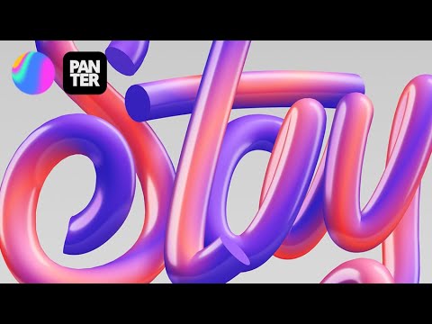 How to Create 3D Calligraphic Text in Spline