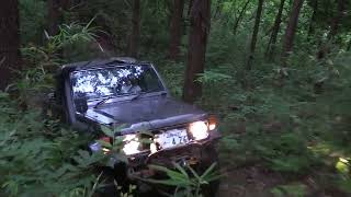 202407_Rain Forest Challenge Grobal Series Japan SS5 Shiguma・Izumi LANDCRUISER 74