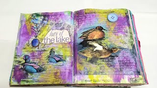 Art Journal Flip Through - Mixed Media Idea Book