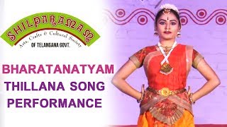 Bharatanatyam Thillana Song Performance | All India Crafts Mela Event | Shilparamam