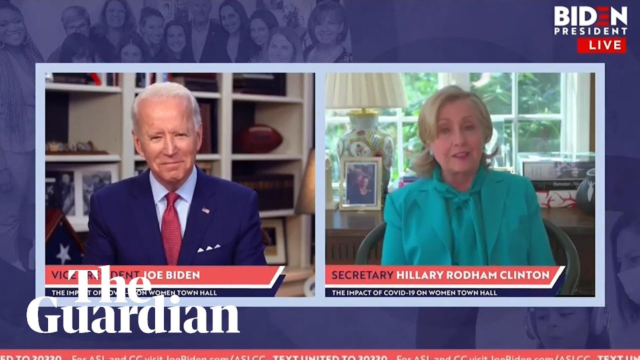 Hillary Clinton Endorses Joe Biden For President - YouTube