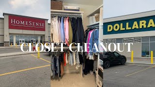 Closet Organize & Declutter