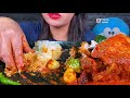 makan ayam utuh mandi cabe *whole chili chicken rice asmr massive eating sounds