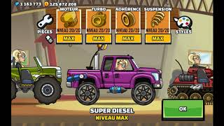 HILL CLIMB 2 ENORME HACK (ANDROID) VERSION 1.9.0 (NO ROOT)  VRAI VERSION !