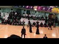 第67回関東学生剣道優勝大会 4回戦 筑波大学 対 東京農業大学 次鋒戦 松井 対 笹裏