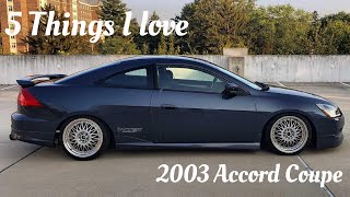 5 things I love about my 2003 Honda Accord | POV Drive |