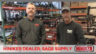 Hiniker Dealer Interview: Sage Supply. Hiniker Snowplow Service Technician Explains Plow Features