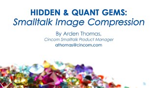 Hidden Gems: Smalltalk Image Compression