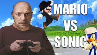 ALAIN SORAL GAMING 10 MARIO VS SONIC VOILA JE PENSE QU'IL Y A UN PROJET DERRIERE HEIN VOILA