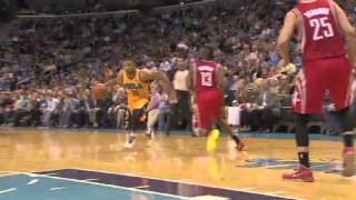 Setting up the Rookie | Rockets vs Hornets  | Jan 25, 2013