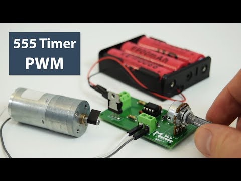 How To Make a PWM DC Motor Speed Controller using the 555 Timer IC How To Make a PWM DC Motor Speed Controller using the 555 Timer IC