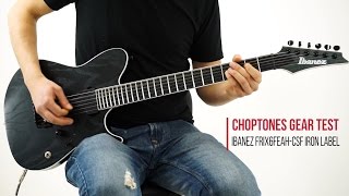 Ibanez FRIX6FEAH-CSF FR Iron Label | Metal Demo \u0026 Playthrough