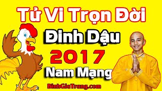 Tử vi trọn đời 2017 nam mạng: Tuổi nhỏ lao đao nhưng giàu sang vào hậu vận - Tử vi trọn đời Đinh Dậu