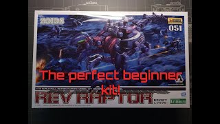 1/72 Kotobukiya Rev Raptor Zoids - Quick Assembly/Review