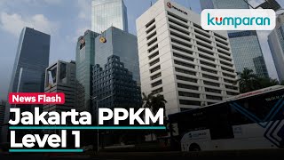 Anies Teken Kepgub PPKM Level 1 Kapasitas Mal 100 Kantor Nonesensial WFO 75