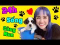 Thử Thách 24h Sống Cùng MON - Vê Vê Channel