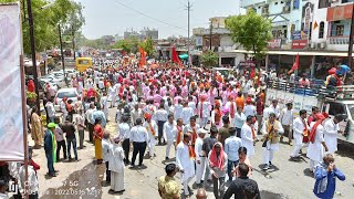 पेटलावद में निकली आईमाताजी की विशाल ऐतिहासिक शोभायात्रा जिला झाबुआ MP PDS Live 2022