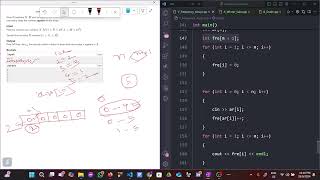 V. Frequency Array (Codeforces problem)