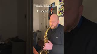 Strasbourg/St. Denis - Justin Robinson Alto Sax Solo TRANSCRIPTION #jazz #bluejazz #music #saxophone