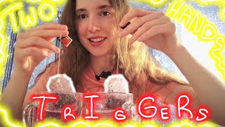 ASMR For ADHD Two Hands Triggers 🤩😴 ~ АСМР Для СДВГ Двумя Руками 😴✨️💫