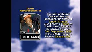 Lindell Charles ~ Short Obituary