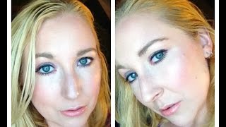 Get ready with me * Strobing tutorial* all drugstore