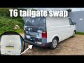 Vw T5 - T6 tailgate conversion - Build series ep8