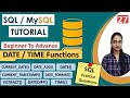 27-Date & Time Functions in SQL | Types of SQL Functions| Examples | DATE_FORMAT(), DATE_ADD(),etc..