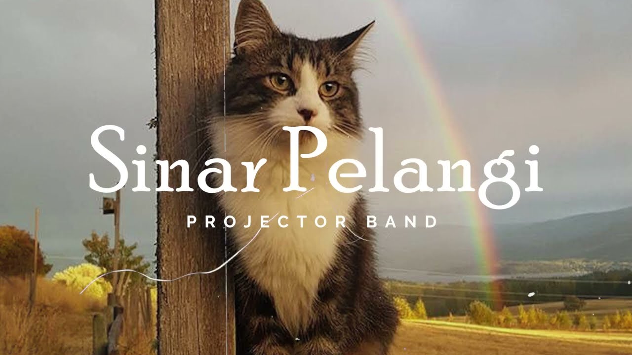 Sinar Pelangi - Projector Band (Lirik Video) - YouTube