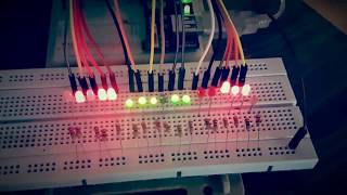 Arduino 24h Binary Clock with Seconds. (17 LED's total) code link in desciption.