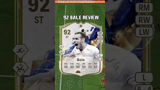 92 Bale Review in EA FC 25 #shorts #short #fc25 #eafc25 #garethbale #toty #teamoftheyear #fifa