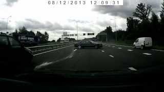 Crash A2 Eindhoven - Maastricht 12-8-2013