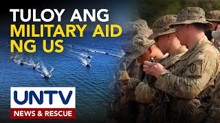 Pagpapatuloy ng tulong pang-militar ng US sa Pilipinas, ikinatuwa ng AFP