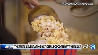 Theaters offer deals for National Popcorn Day