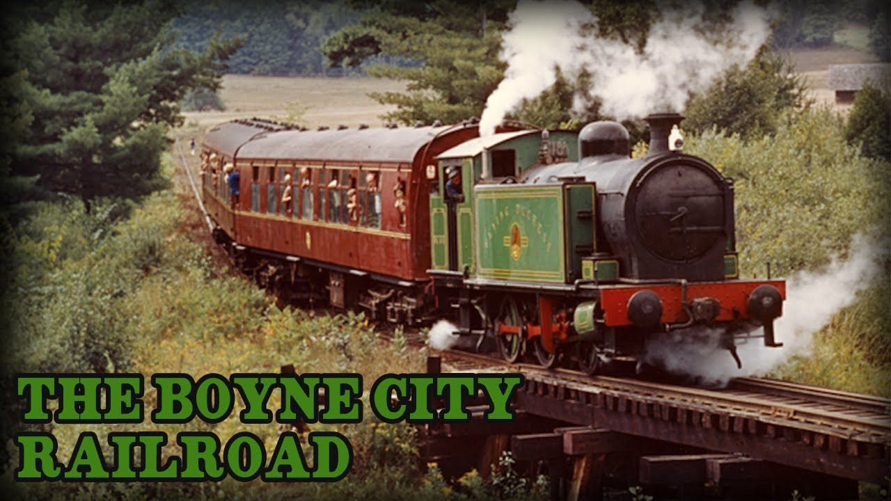 A British Train In America: The Boyne City Railroad - YouTube