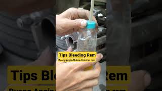 Tips bleeding rem mobil, buang angin udara di sistim rem