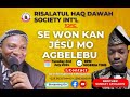 USTAZJAMIU / SE WON KAN JESU MO AGBELEBU