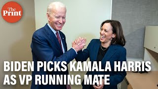 Indian-origin Kamala Harris is Joe Biden's vice-president pick, Trump calls her 'big tax raiser'